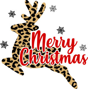 Leopard Christmas designs